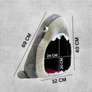 Shark Shape Bed House for Cats, Small Dogs & Small Animals
