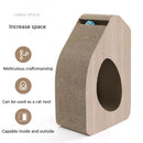 Scratching Board with Tunnel For Cat