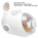 Space Capsule Pet Carrier for Cats & Small Dogs (White)