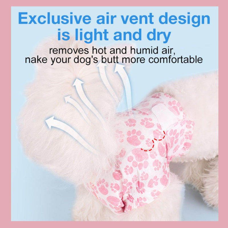 Disposable Diapers for Female Dogs XXXL (44-70Cm)
