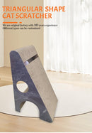 Eco-Friendly Cat Scratcher for Indoor Use (Colors May Vary)