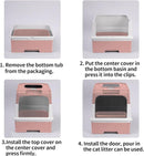 Covered Cat Litter Box for Indoor Cats