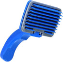 Self-Cleaning Plastic Slicker Brush for Dog Grooming (Medium)