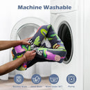 Colorful Cartoon Animal Print Bed for Dogs & Cats (XL)