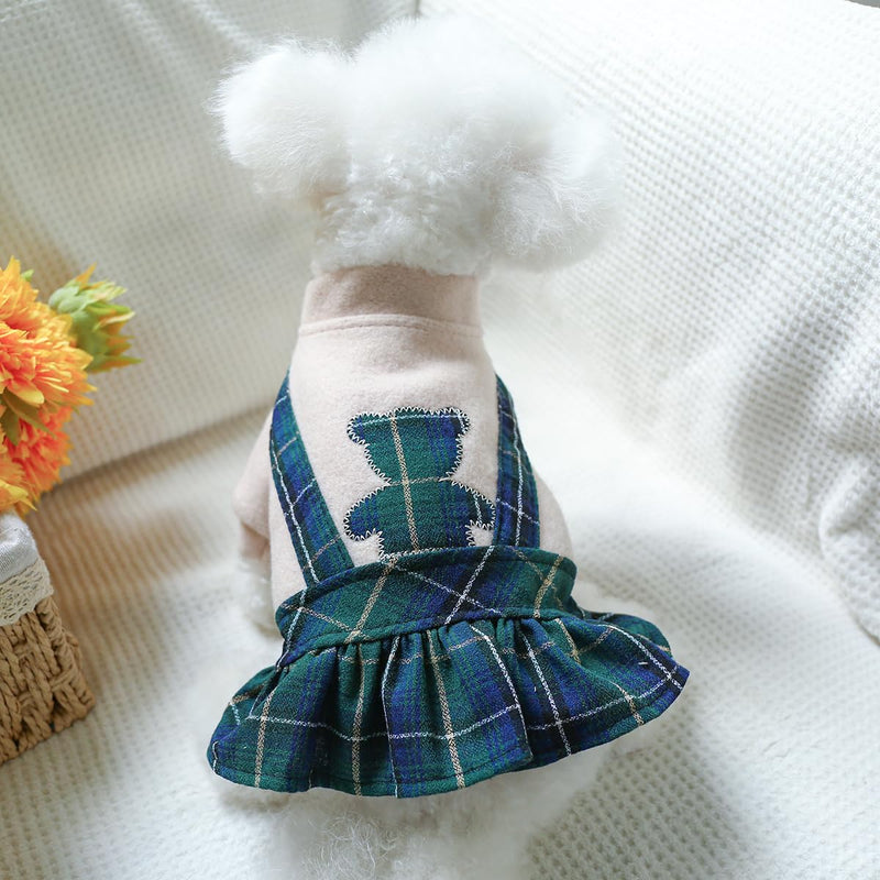 Premium Winter Dress For Dog & Cat ( Dark Green )
