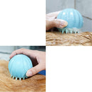 Soft Silicone Bath Brush with Shampoo Dispenser For Dog & Cat