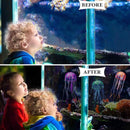 Artificial aquarium jellyfish