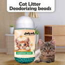 Scented Deodorizing Beads for Cat Litter Cantaloupe