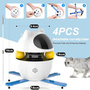 3-in-1 Automatic Electric Cat Toy with Smart Light & Feather Wand