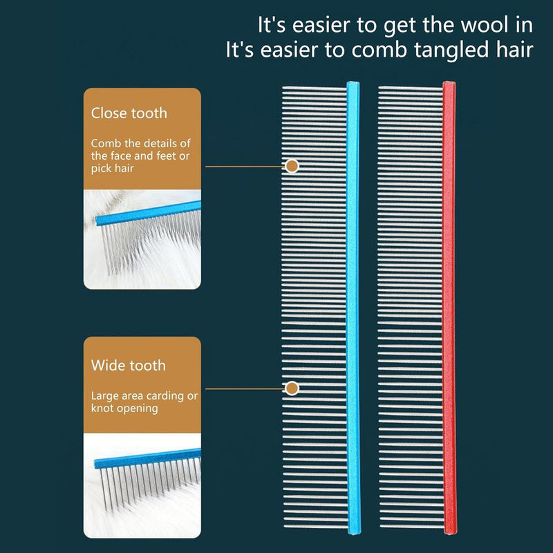 Grooming Comb For Dogs (Purple)