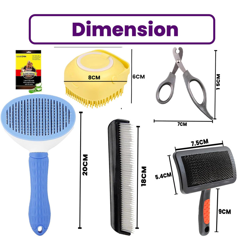 Complete Pet Grooming Kit for Dogs