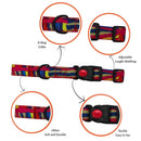 Collar With Safety Locking Buckle For Small Pets