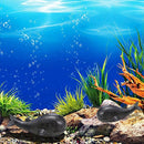 Plastic Fish Decoration Ornament For Aquarium (5pcs Mix Color)