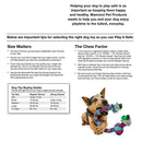 Cotton Dog Rope Toy for Tug of War