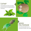 Natural Teeth Clean Edible Catnip Ball Toy For Cats/Kitten