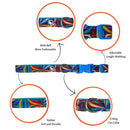 Adjustable Cat Collar with Safety Buckle and Bell - 1 Piece