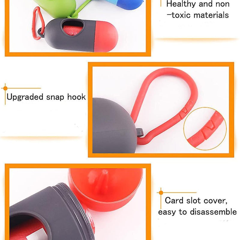 Dog Poop Garbage Bags roll with Dispenser Cum Holder