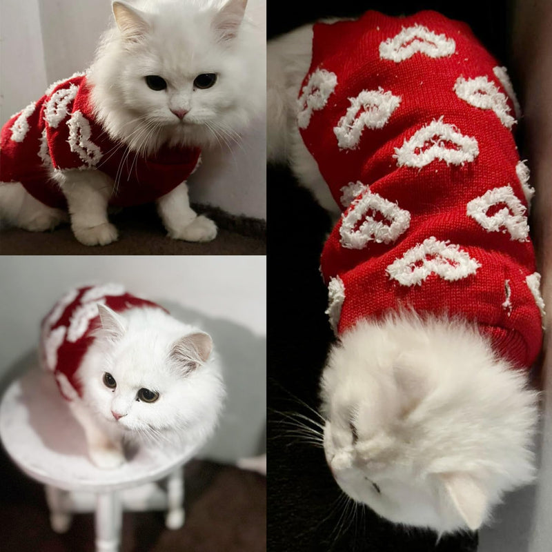 Turtleneck Sweater Winter For Small Dogs Cats