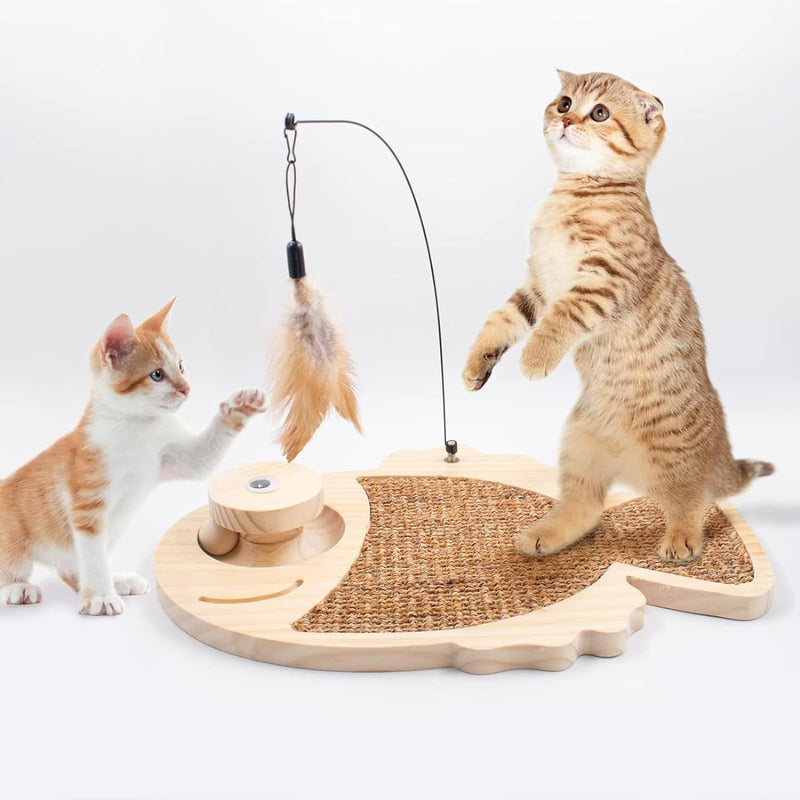 3 in 1 Scratching Board For Cat