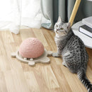 Scratching Board Mat Wood Ball Toy For Cat