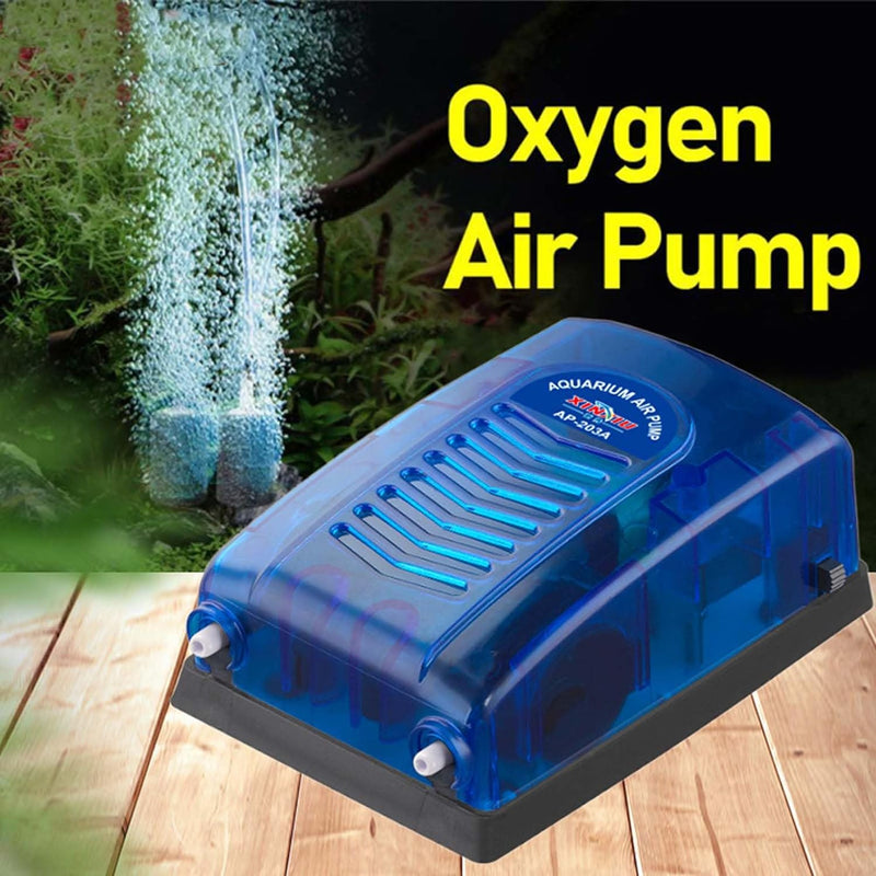 5W Aquarium Air Pump - Efficient Oxygenation for Healthy Tanks