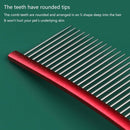 Grooming Comb For Dogs (Red)