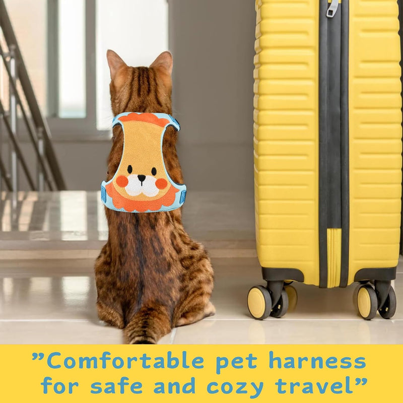 Adjustable Harness For Dog & Cat - Comfortable Walking and Training Dog Vest Harness