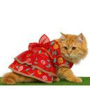 Traditional Floral Dress For Dog & Cat