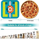 Interactive Dog Treat Puzzle Toy with Squeak