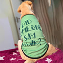 Summer T-shirt For Pets