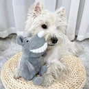 Toothy Soft Plush Squeaky Dog Toy