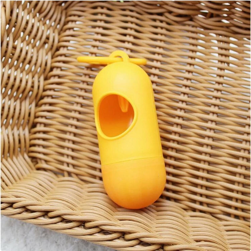Dog Poop Garbage Bags roll with Dispenser Cum Holder