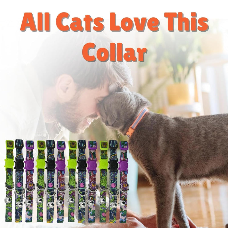 Breakaway Cat Collar With Bell (Color May Vary,1 Piece)