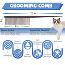 Grooming Comb For Dogs (Black)