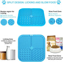 Slow Feeder Licking Mat For Dogs (2psc)