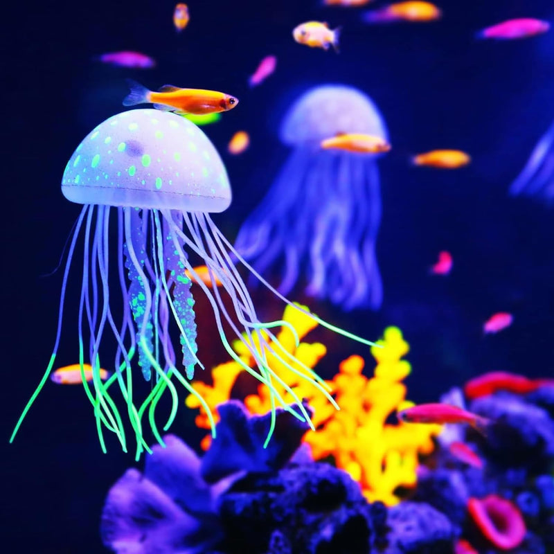 Artificial aquarium jellyfish