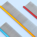 Set of pet grooming combs 