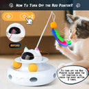 Interactive Electronic Laser Cat Toy for Indoor Kitten