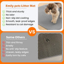 Cat Litter Mat, Double Layer Honeycomb Design