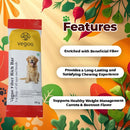 Fiber Rich Bar Treats For Dogs of All Ages and Breeds 50g (6 Pack)