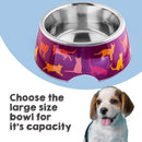 Anti-Skid Melamine Stainless Steel Bowls For Cats