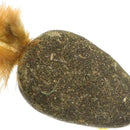 Natural Catnip Mouse Cat Toy with Feathers for  Active Play