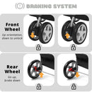 Portable Travel Stroller for Dogs, Cats & Small Animals