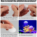 Artificial aquarium jellyfish