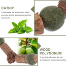 Interactive Catnip Necklace for Cats: Silver Vine Cat Chew Toy