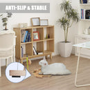 Owl Design Cat Scratcher Toy with  Feather and Catnip Balls