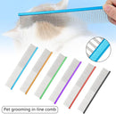 Grooming Comb For Dogs (Red)