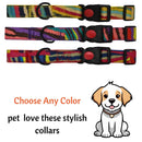 Collar With Safety Locking Buckle For Small Pets