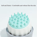Soft Silicone Bath Brush with Shampoo Dispenser For Dog & Cat