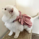 Cat Harness Dress with Bow